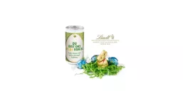 Lindt-Oster-Überraschung - Etikett Du bist das Gelbe vom Ei