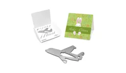 ROMINOX® Key Tool Airplane (18 functions) Frohe Ostern Hase