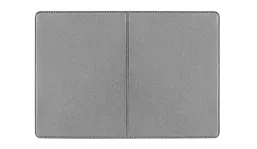 Ausweistasche 2-fach Reflexfolie silber