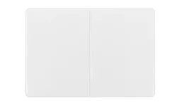 ID card pocket 4-fold plain foil white