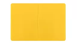 ID card pocket 4-fold normal foil yellow