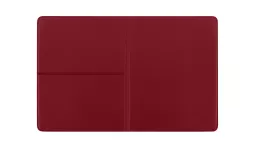 ID card pocket Euro plain foil bordeaux