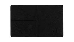 ID card pocket Euro Arizona foil black