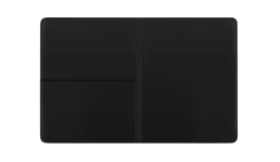 ID card pocket Euro normal foil black with slot