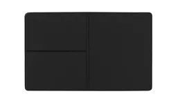 Ausweistasche Euro Starfolie schwarz mit Einschub