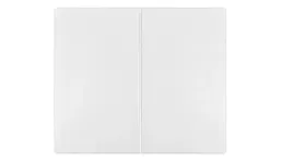 Flugtickettasche Ticket1 Normalfolie weiß