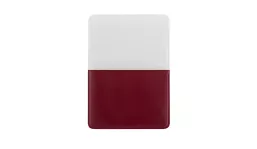 Plaster Pencil Case PlasterM Plain Foil bordeaux