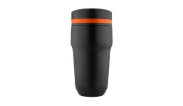 Thermo Mug CremaExtensaCeramica+ black/orange