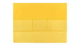 Trolley Paper Bag Foil4 Plain Foil Yellow