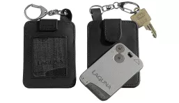 Keycard key pocket black
