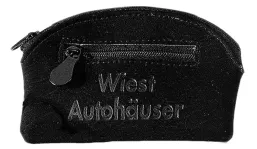 Schlüsseltasche Curve Label schwarz