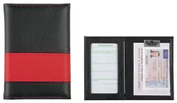 LookPlus ID card bag black/red