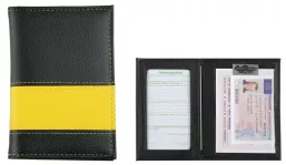 LookPlus ID Card Pouch Black/Yellow