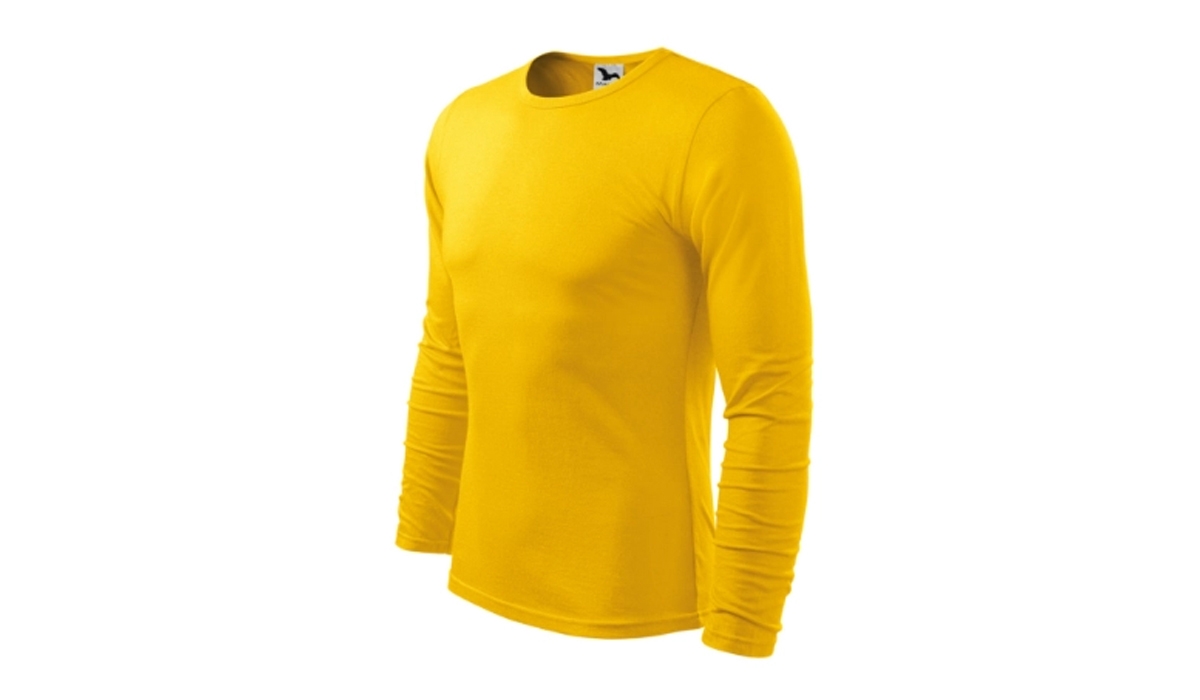 FIT-T LS 119 mens t-shirt - yellow