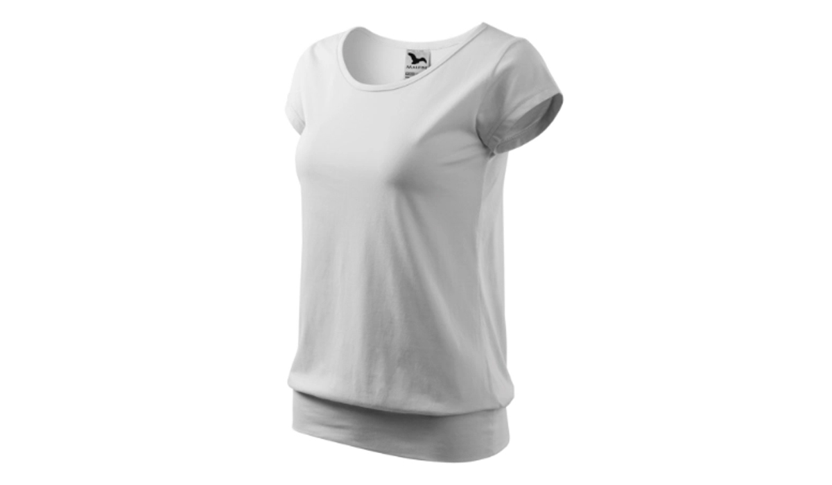 CITY 120 Damen T-Shirt - weiß