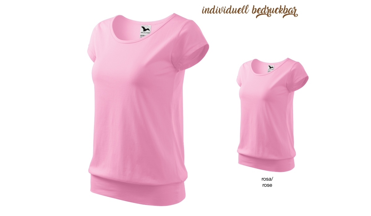 CITY 120 Damen T-Shirt - rosa