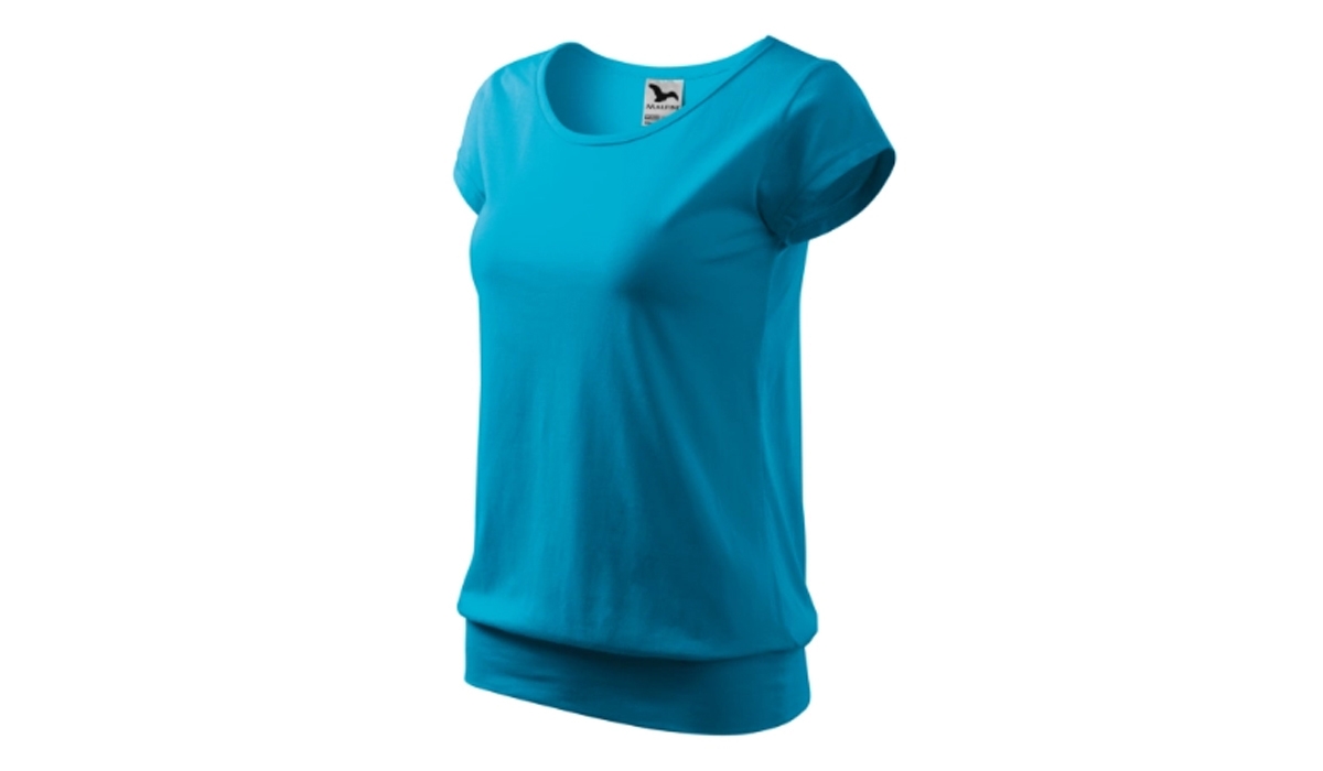 CITY 120 ladies t-shirt - turquoise