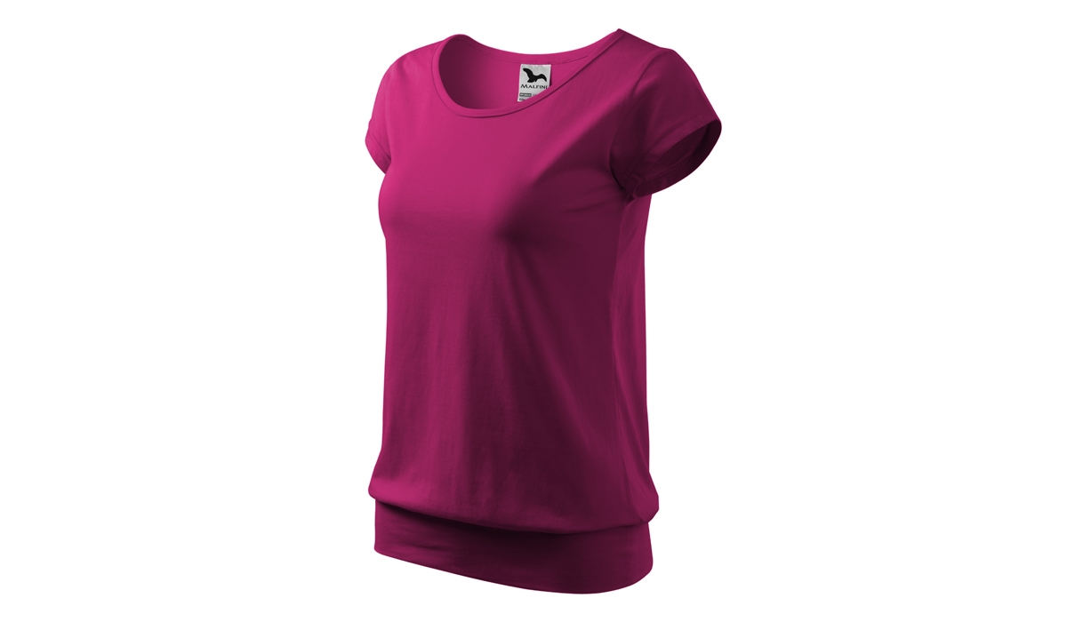 CITY 120 Damen T-Shirt - fuchsia rot