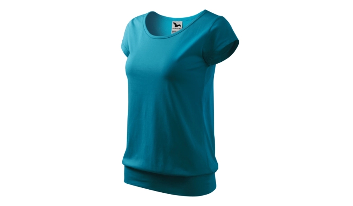 CITY 120 Damen T-Shirt - dunkeltürkies