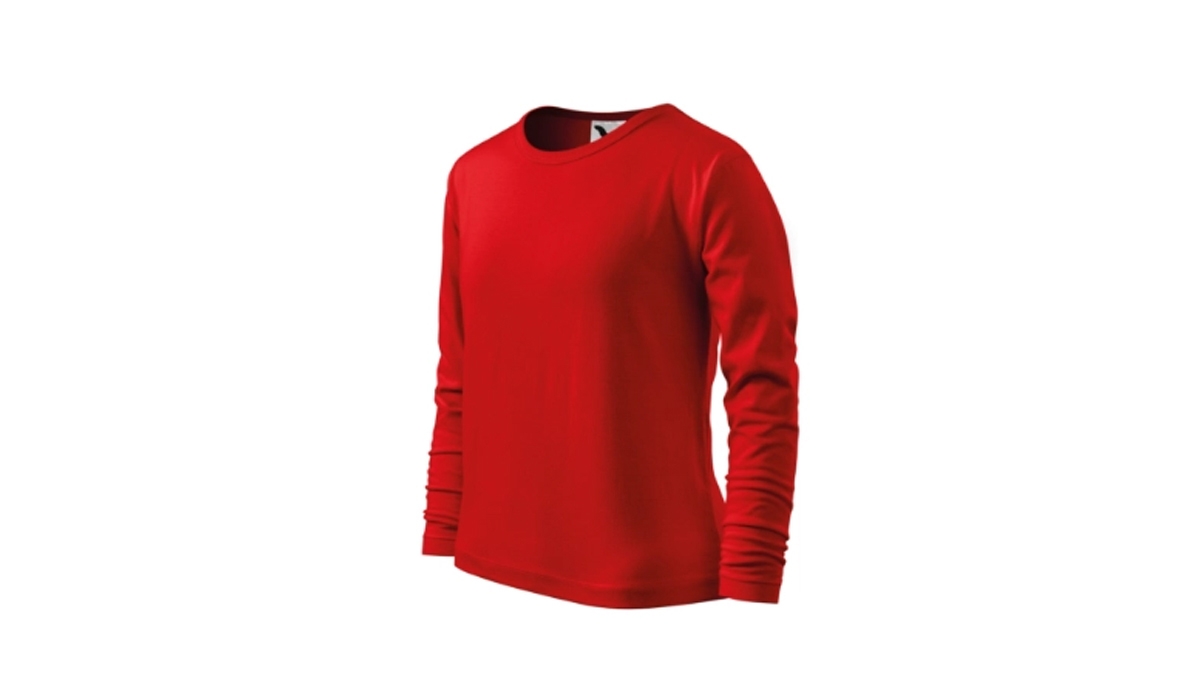 FIT-T LS 121 Kinder T-Shirt - rot