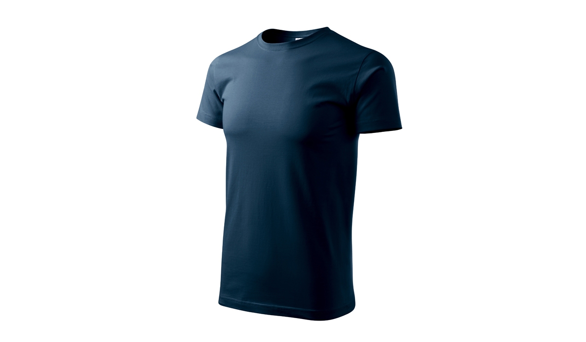 BASIC 129 Herren T-Shirt - marineblau