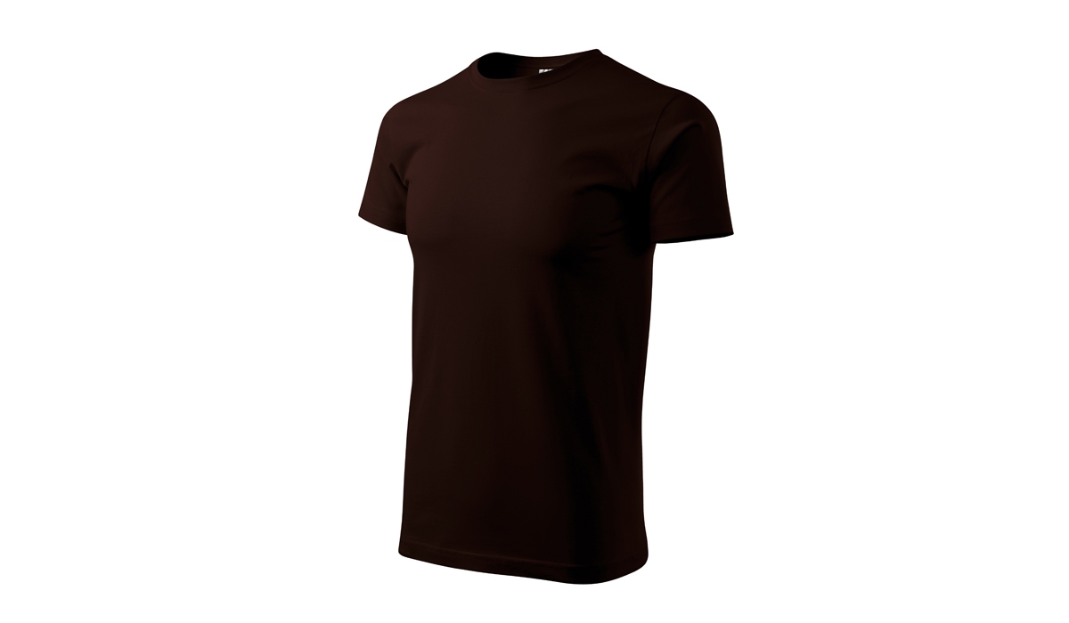 BASIC 129 Herren T-Shirt - kaffee