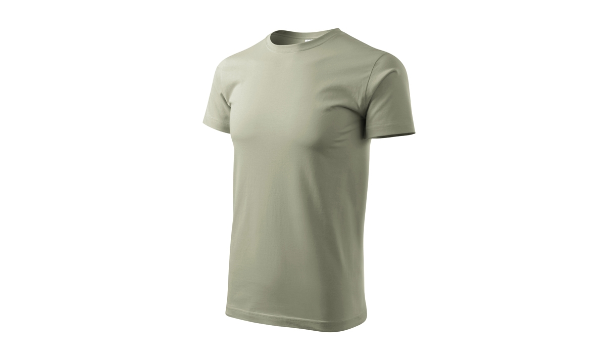 BASIC 129 Herren T-Shirt - hellkhaki