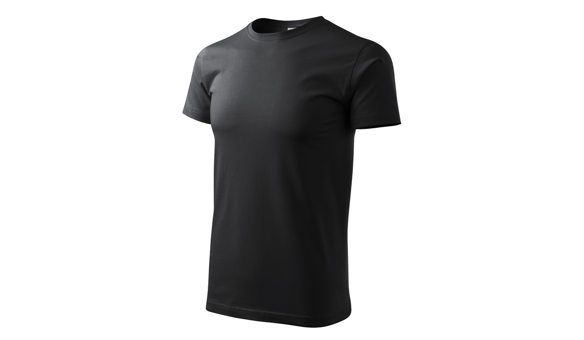 BASIC 129 Herren T-Shirt - ebony grau