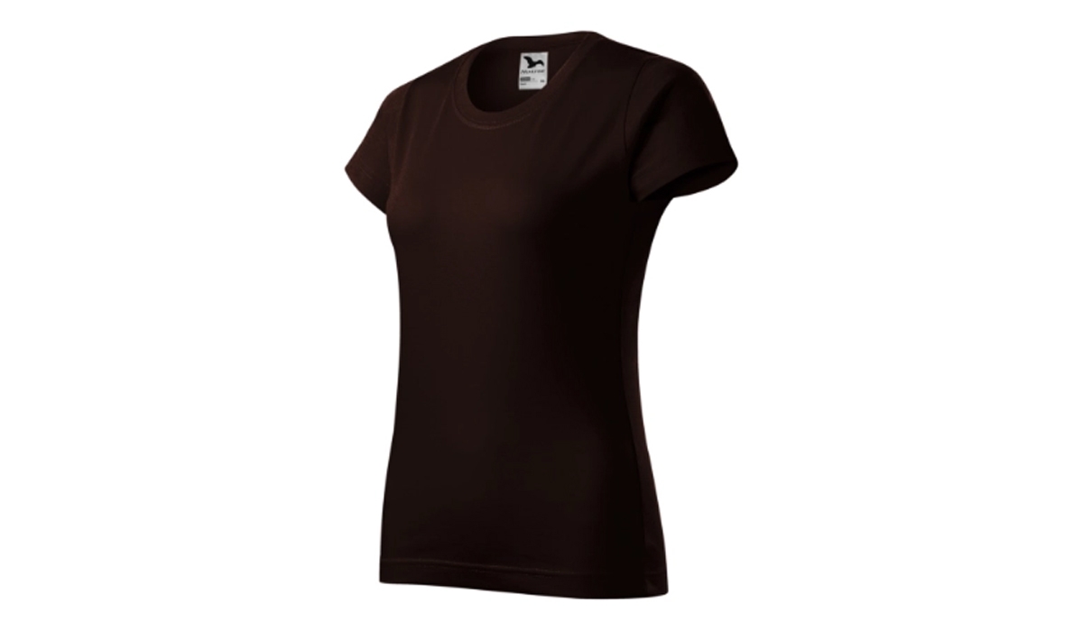 BASIC 134 Damen T-Shirt - kaffee