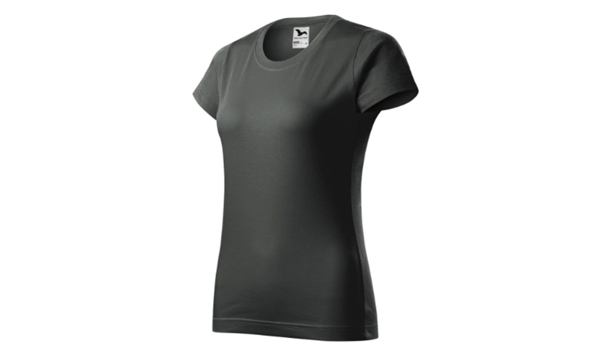 BASIC 134 Damen T-Shirt - dunkler schiefer