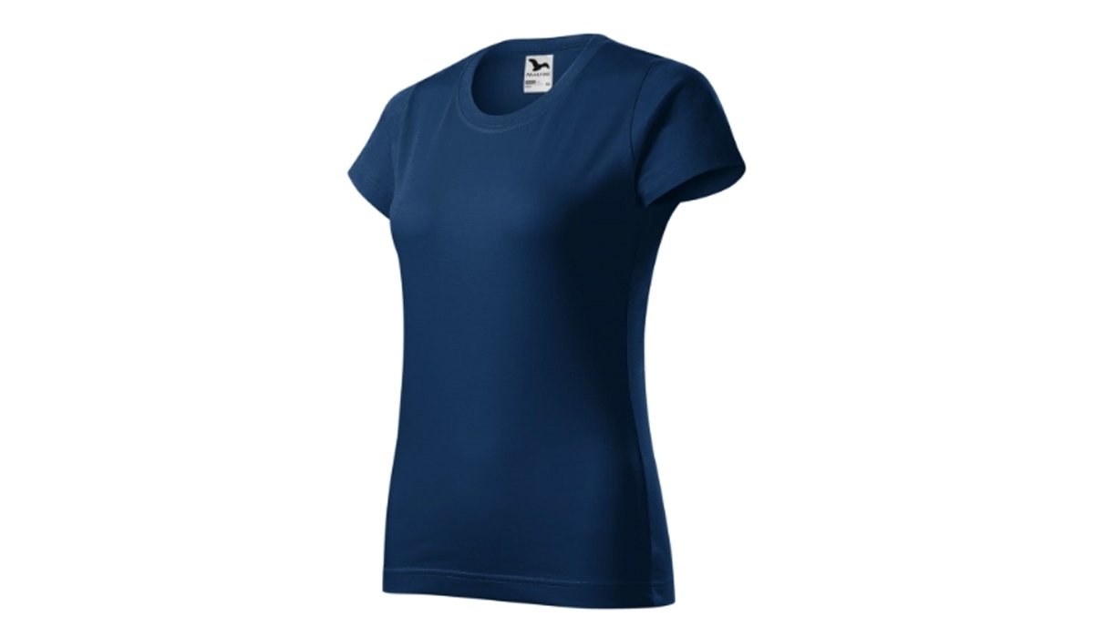 BASIC 134 Damen T-Shirt - mitternachtsblau