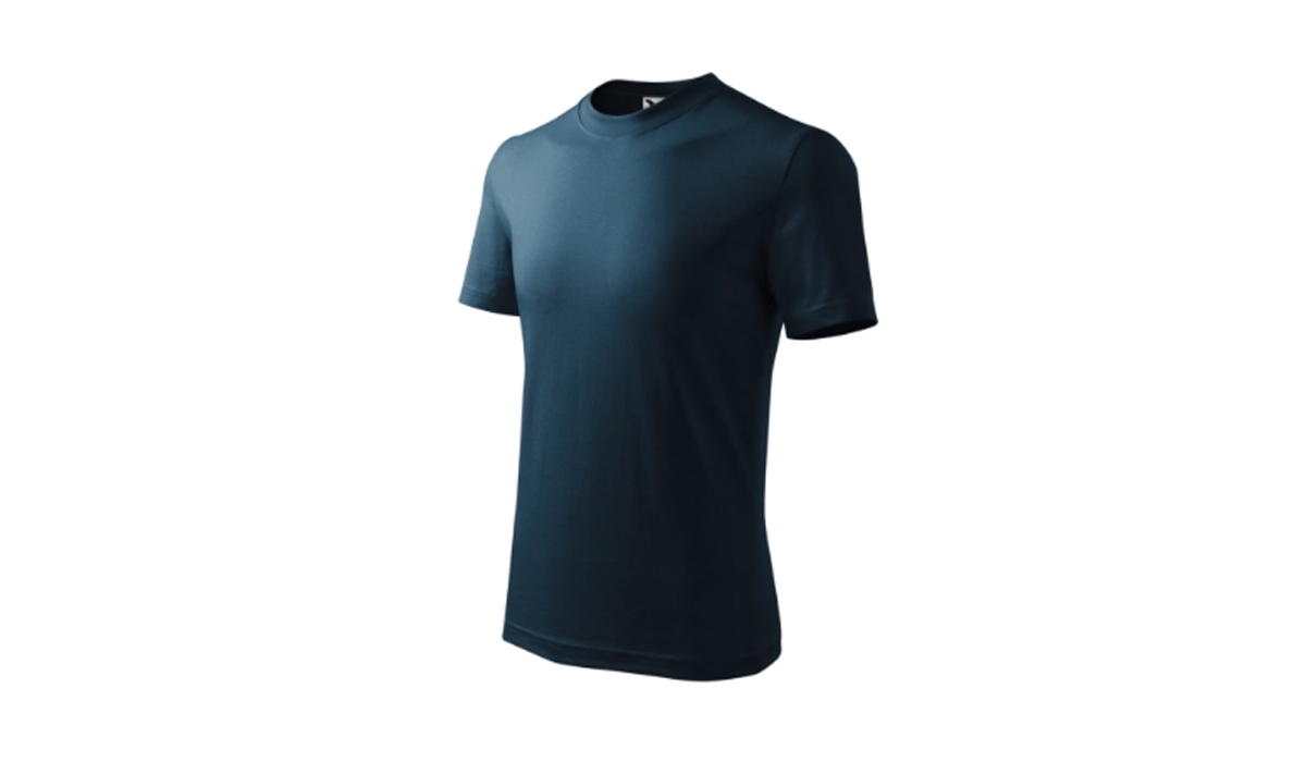 BASIC 138 Kinder T-Shirt - marineblau