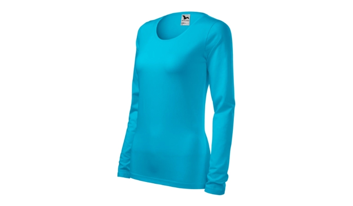 SLIM 139 Damen T-Shirt - türkiesblau