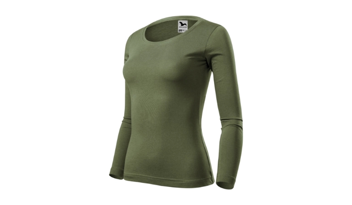 FIT-T LS 169 T-Shirt Damen - khaki