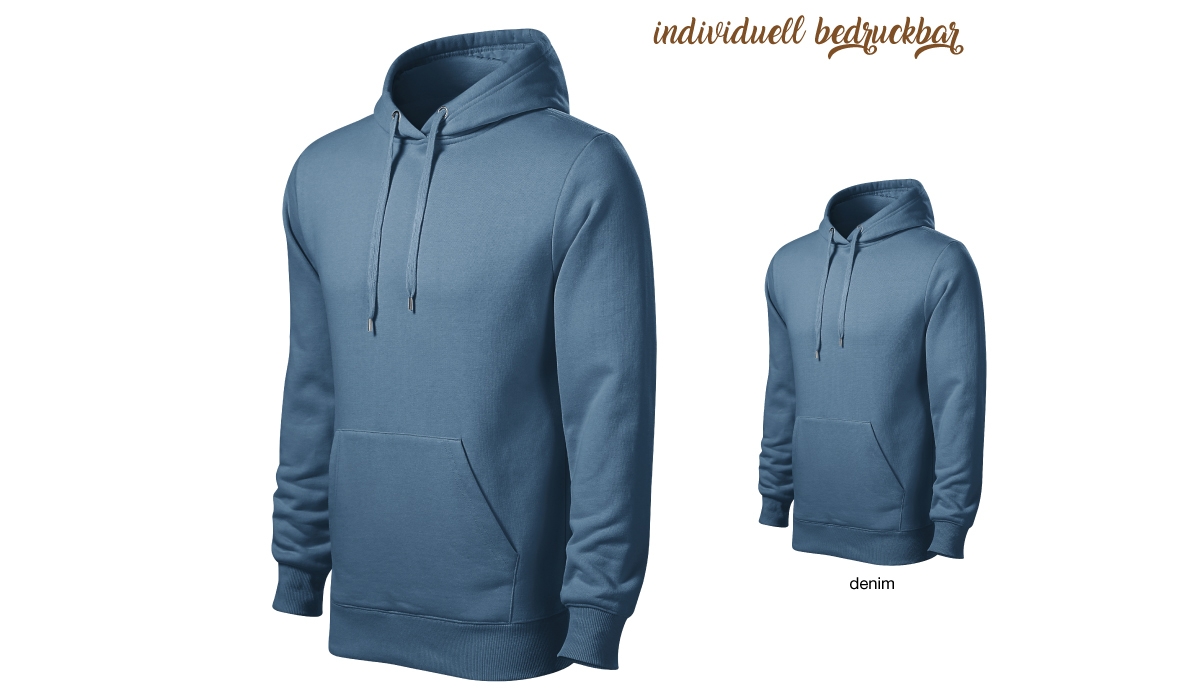 CAPE 413 mens sweatshirt - denim