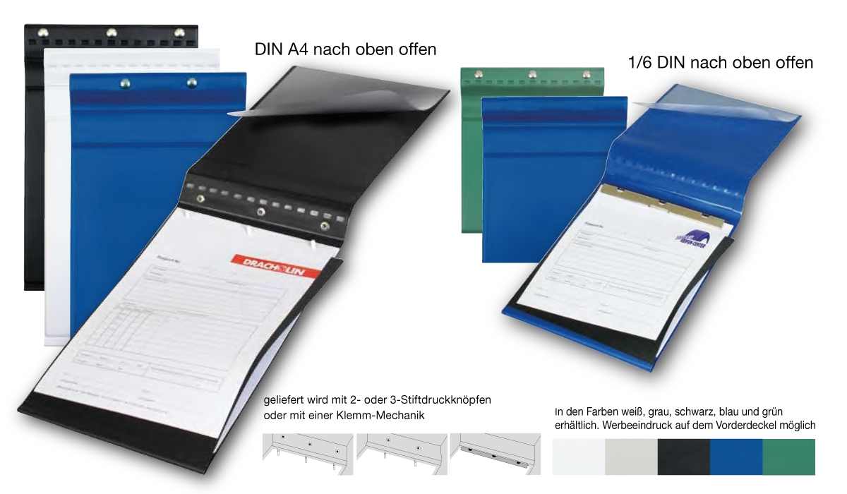 Wechselmappen / Trennsatzmappen