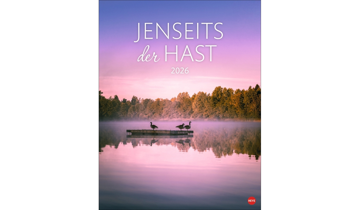 Werbekalender: Jenseits der Hast Posterkalender 2026