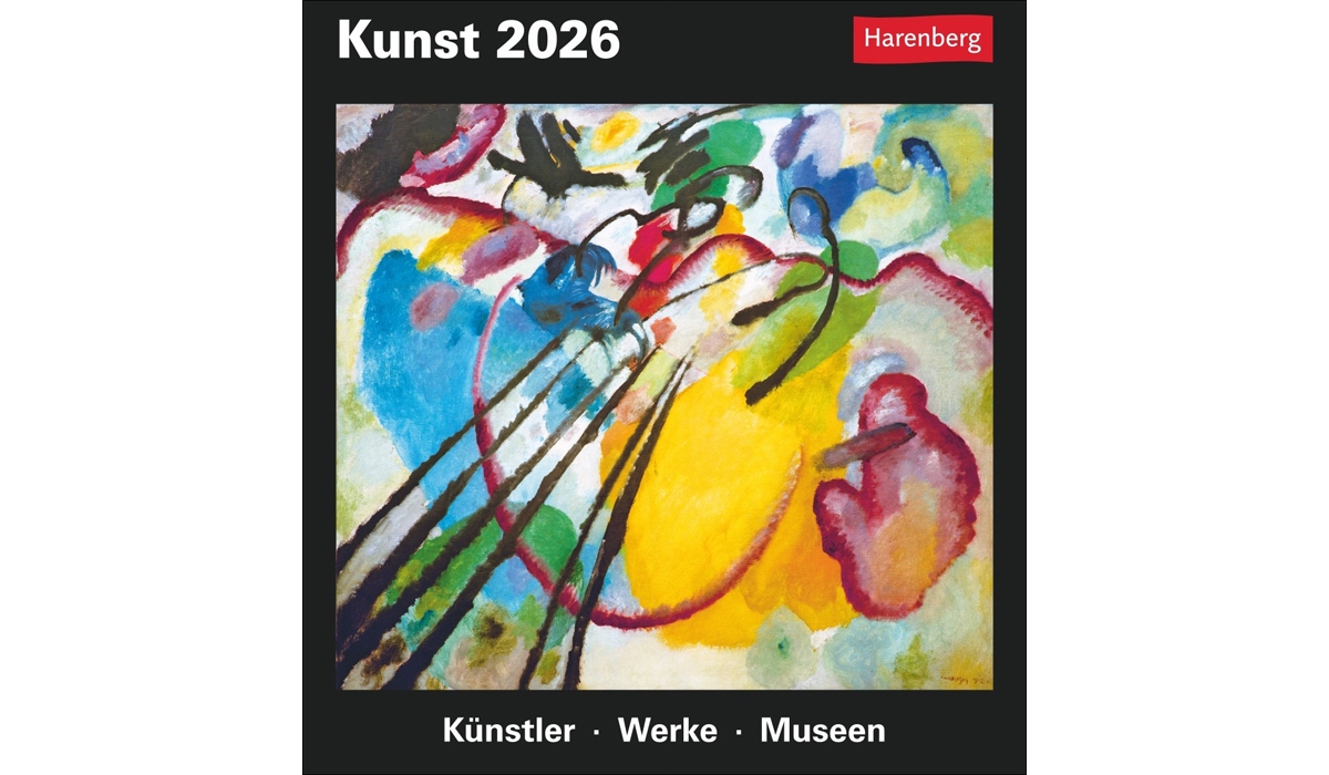 advertising calendar: Art calendar 2026