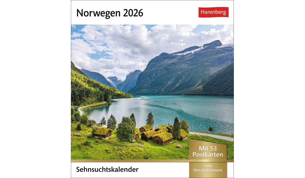 Werbekalender: Norwegen Sehnsuchtskalender 2026