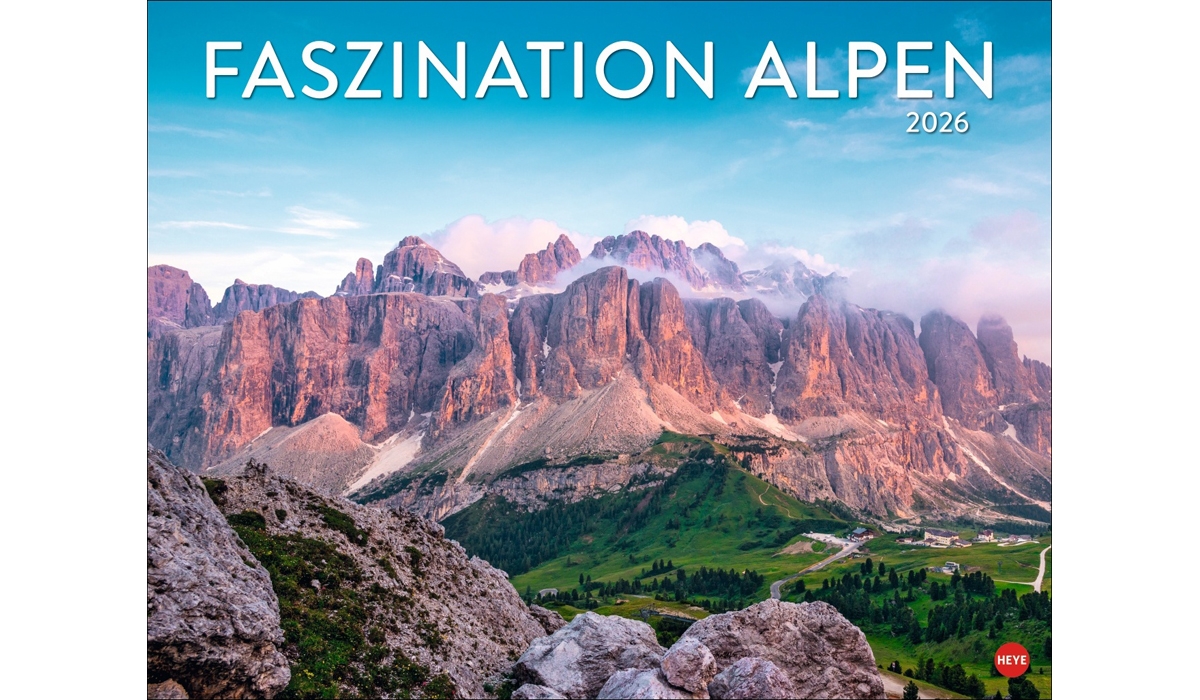 Werbekalender: Faszination Alpen Posterkalender 2026