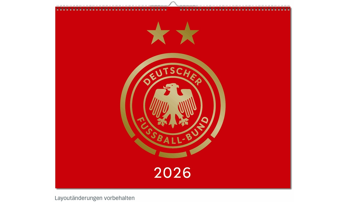 Werbekalender: DFB Frauen Posterkalender 2026