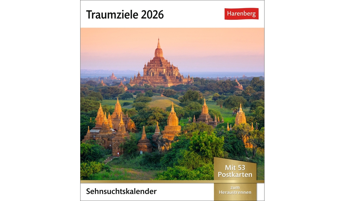 Werbekalender: Traumziele Sehnsuchtskalender 2026