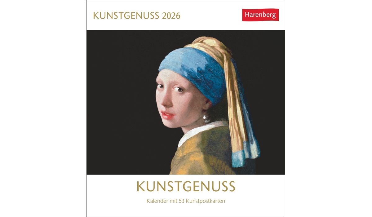 Werbekalender: Kunstgenuss Postkartenkalender 2026