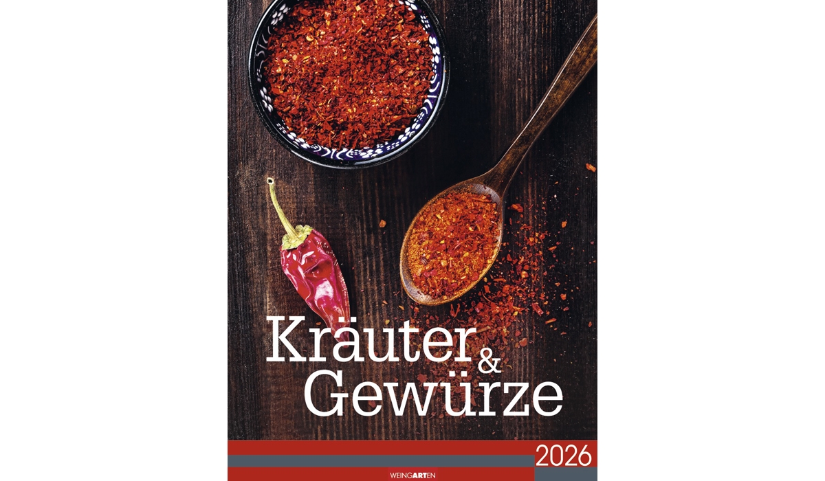Werbekalender: Kräuter & Gewürze 2026