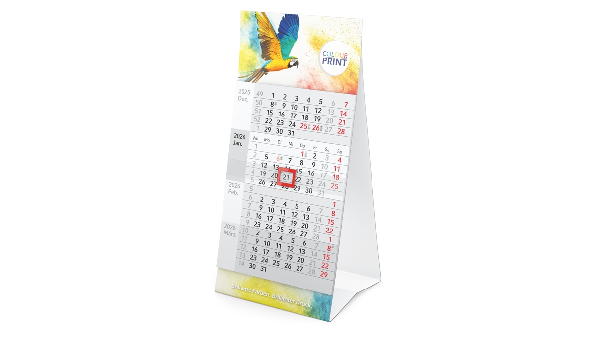 4-Monatskalender 2026 Mini 4