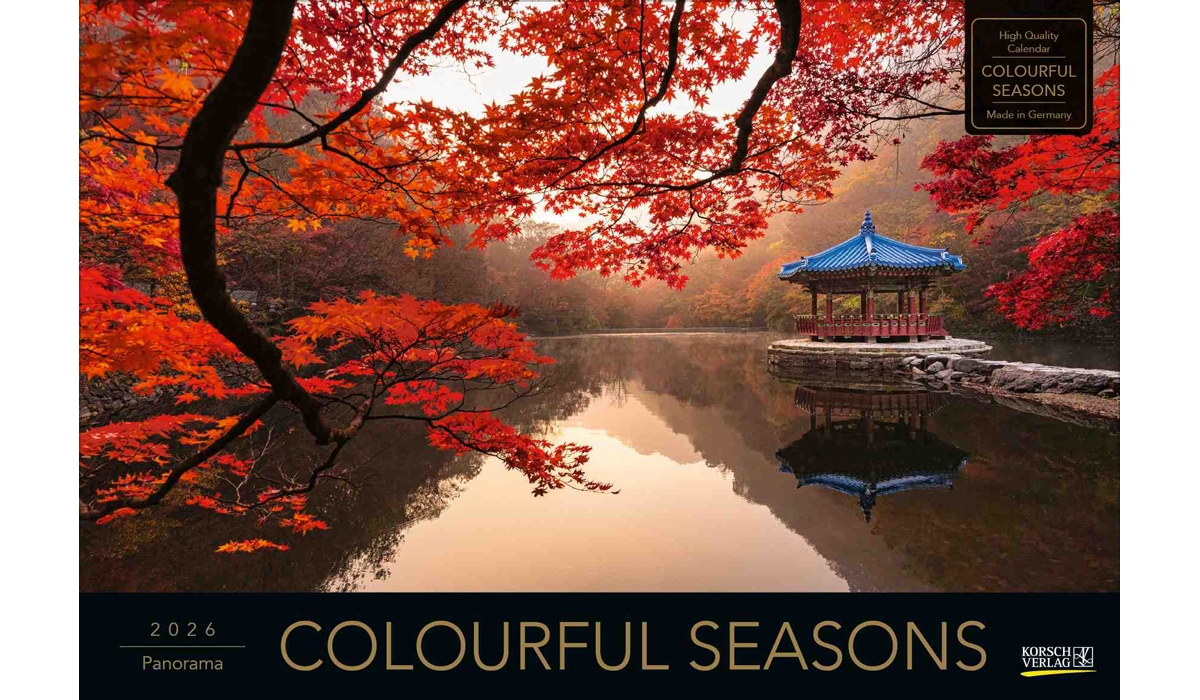 Werbekalender: Colourful Seasons 2026