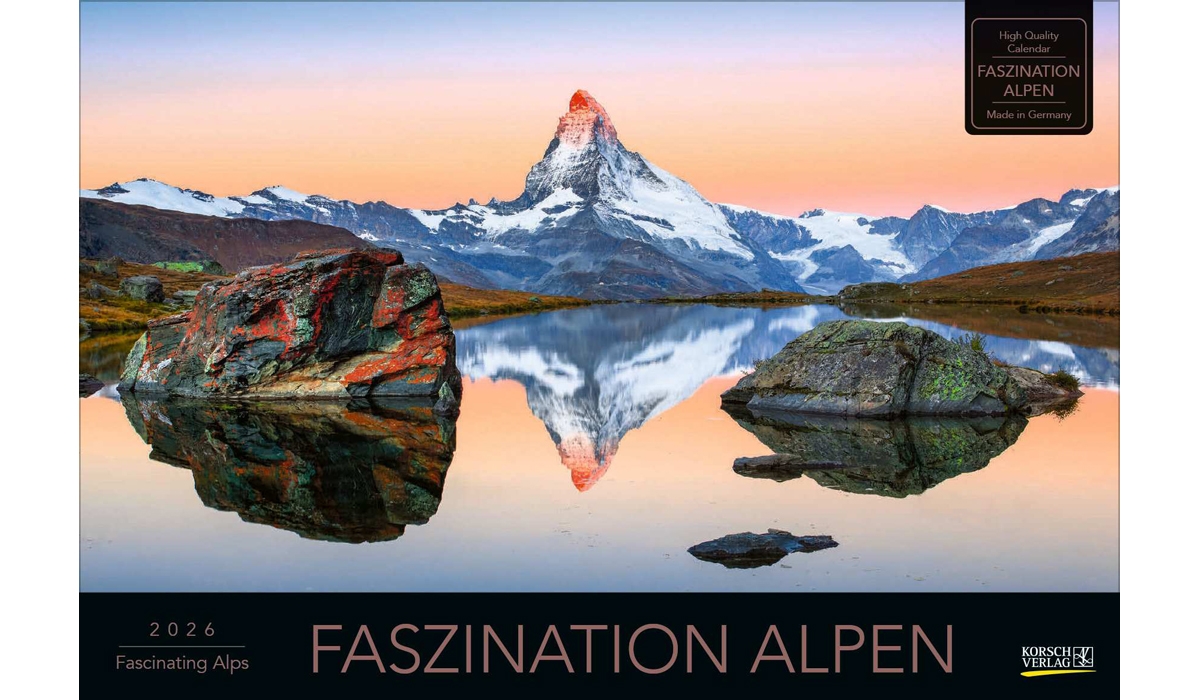 Werbekalender: Faszination Alpen 2026 