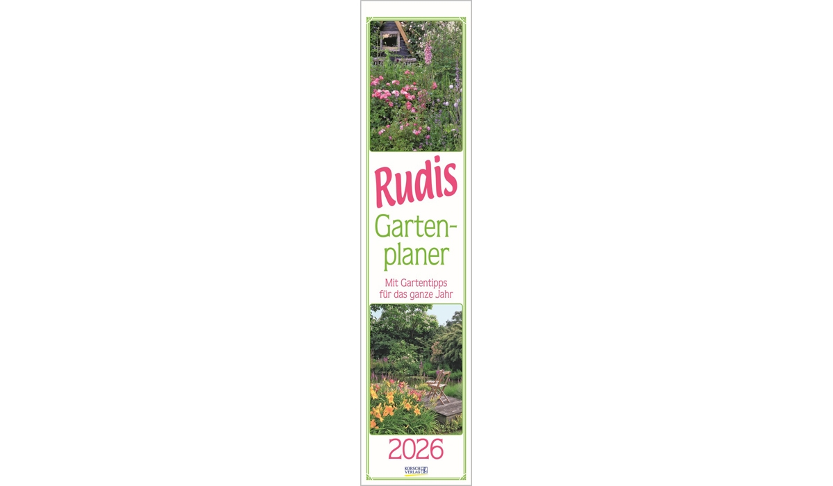 Werbekalender: Rudis Gartenplaner 2026