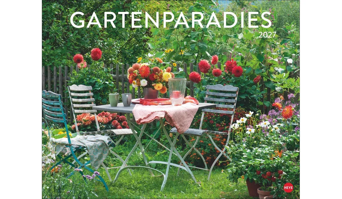 Heye Gartenparadies Posterkalender 2027