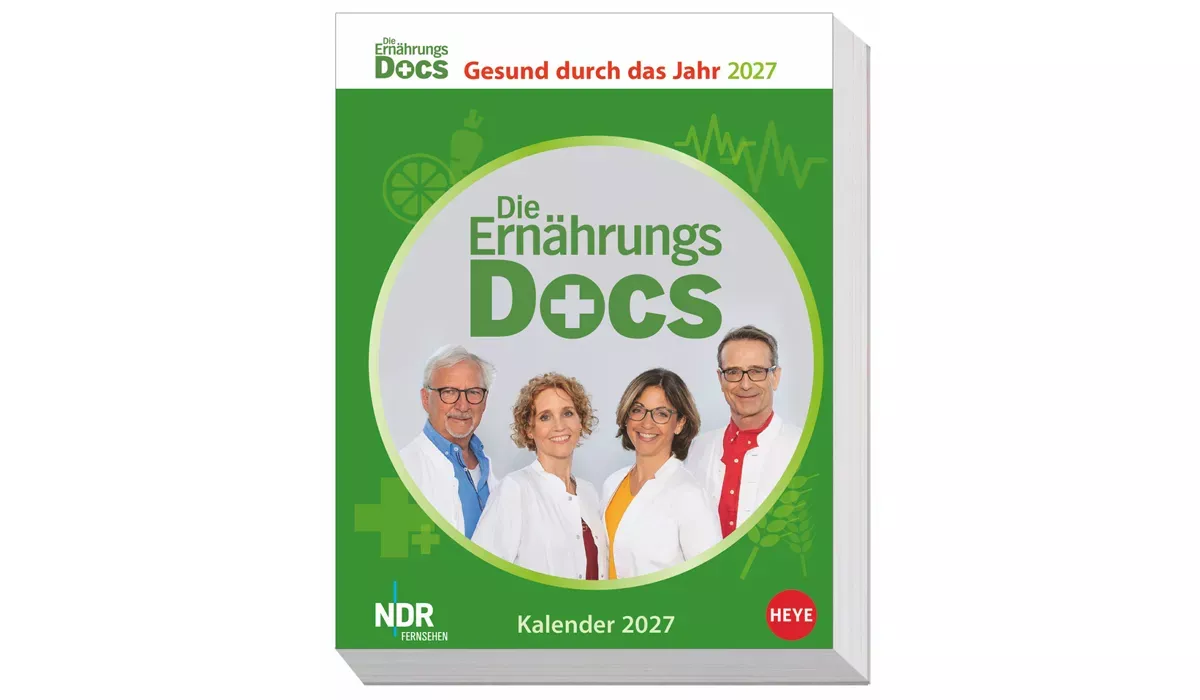 advertising calendar: The nutrition docs - healthy through the year daily sequence calendar 2027